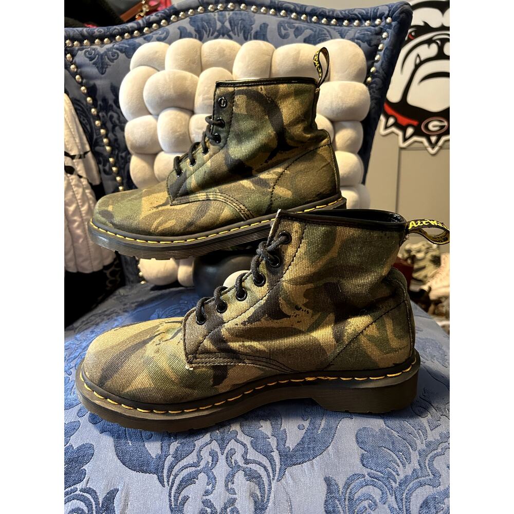Dr Martens Cerren Camo Canvas Boots size 10/EU 42 - Picture 2 of 9